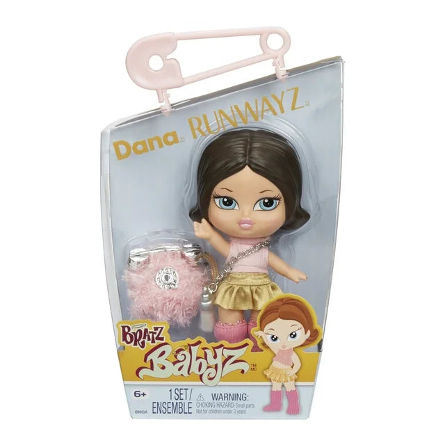 Bratz Babyz Runwayz Dana Collectible Fashion Doll with Real Fashions - Fashions for Home