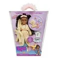 Bratz Slumber Party Sasha Fashion Doll with 2 Sets of Pajamas, Plush, and Accessories
