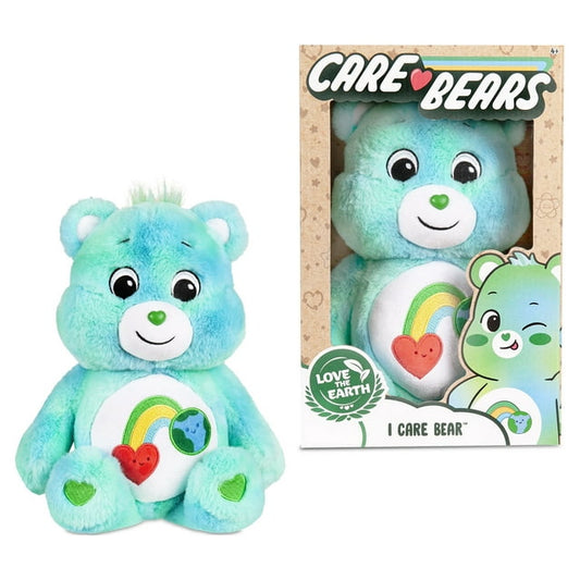 Care Bears 14" Plush - I Care Bear - Soft Recycled Material!