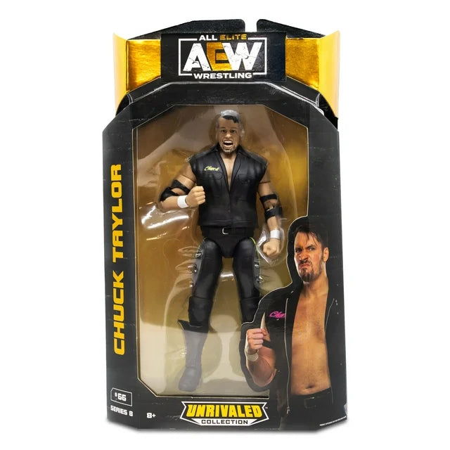 Chuck Taylor AEW Unrivaled Series 8 Action Figure - Fashions for Home