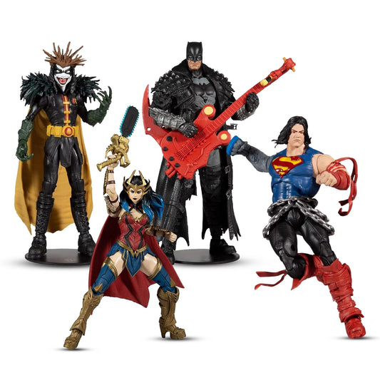DC Build-A Wave 4 Dark Nights Death Metal Action Figure 4 Pack