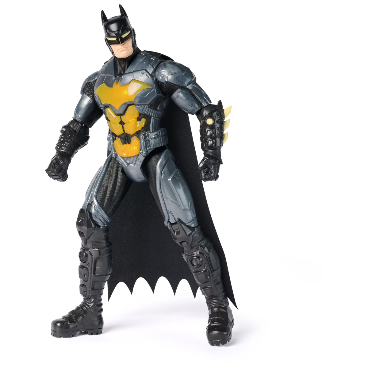 DC Comics, Batman Night Flare 12-inch Light Up Action Figure, for Ages 4 and Up Fashions for Home