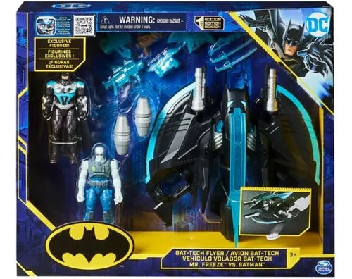 Batman Bat-Tech Flyer with 2 Action Figures and 10 Accessories - Fashions for Home