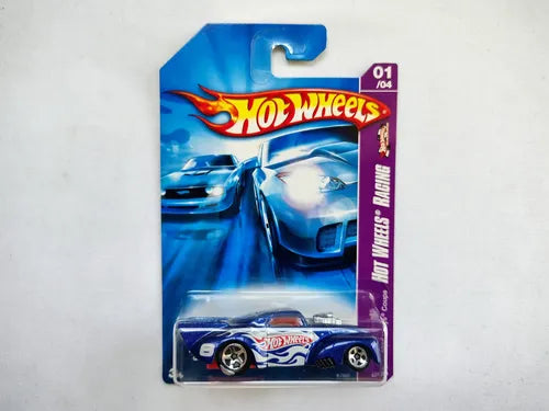 Hot Wheels Racing 1941 Willys Coupe Blue Toy Car 077/180 w/ Fold-Out Wheelie Bar Fashions for Home