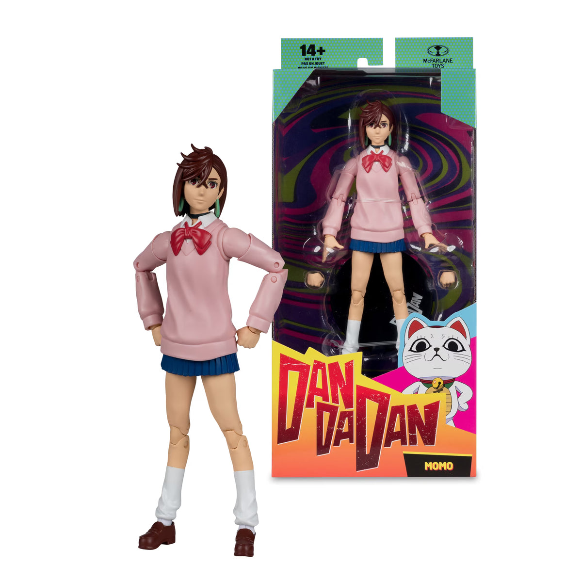 Dandadan Momo 7" Action Figure - McFarlane Toys Fashions for Home