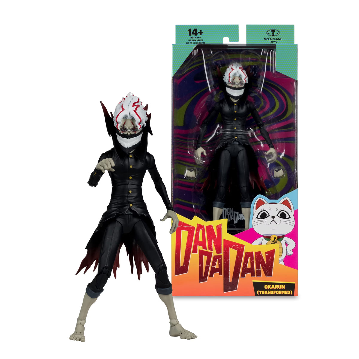 Dandadan Okarun (Transformed) 7" Action Figure - McFarlane Toys Fashions for Home