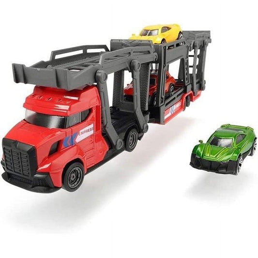 Dickie Car Carrier Truck - Red Fashions for Home