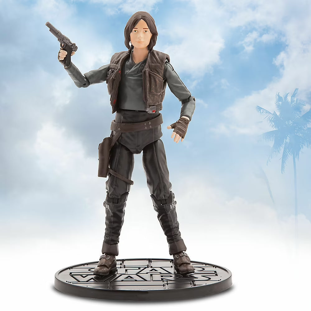 Disney Parks Star Wars Elite Series Die Cast Sergeant Jyn Erso Action Figure Fashions for Home