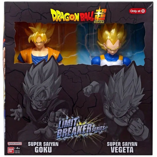 Dragon Ball Limit Breaker Super Saiyan Goku & Super Siayan Vegeta Action Figure Fashions for Home