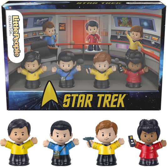 Fisher Price - Star Trek - Little People Collector 4-Pack [COLLECTABLES] Figure, Collectible