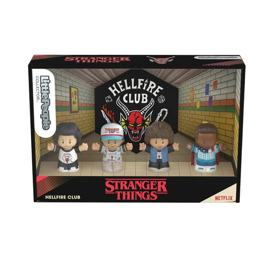 Fisher Price - Stranger Things - Little People Collector - Hellfire Club Special Edition Set [COLLECTABLES] Paper Doll, Collectible