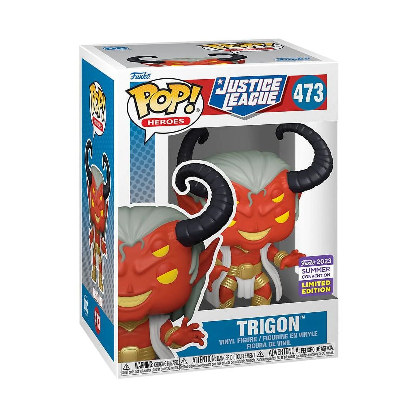 Funko 71746 Justice League Trigon Pop! 2023 Summer Convention - Fashions for Home