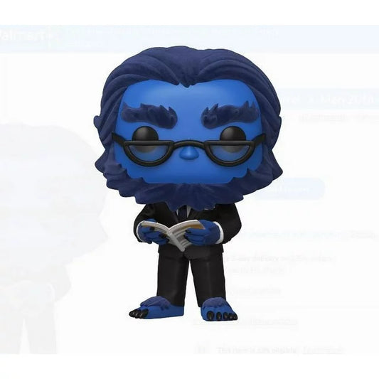 Funko Pop Marvel #643 - Beast (Flocked) (Exclusive)