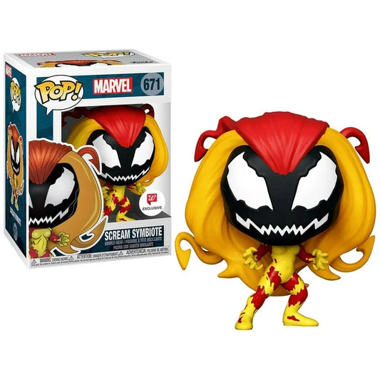 Funko Pop! Marvel - Scream Symbiote - Collectible Figure #671