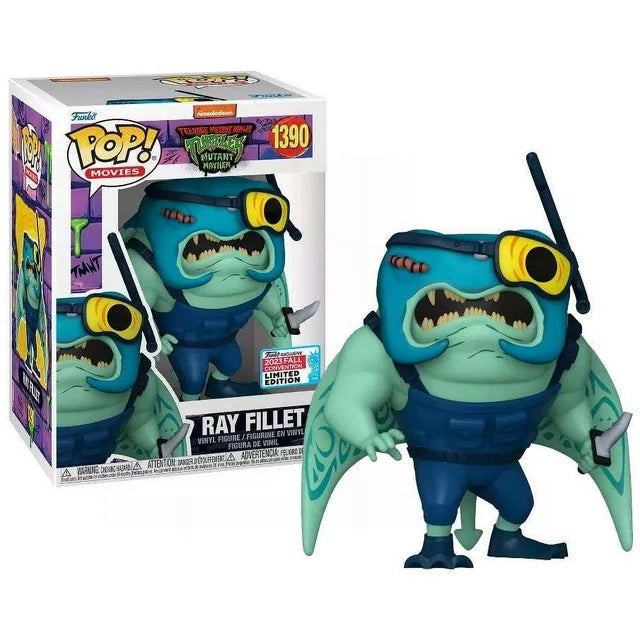 Funko Teenage Mutant Ninja Turtles Ray Fillet Pop! Vinyl Figure NYCC 2023 Exclusive - Fashions for Home