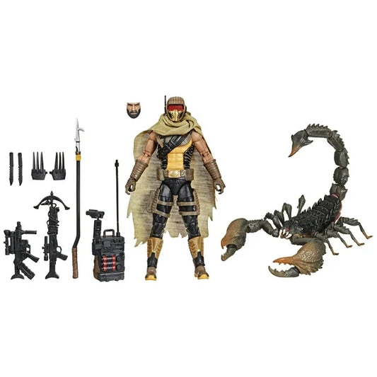 G.I. Joe Classified Series 180, Cobra Desert Scorpion & SKRP10N-25, 6” Action Figure Fashions for Home