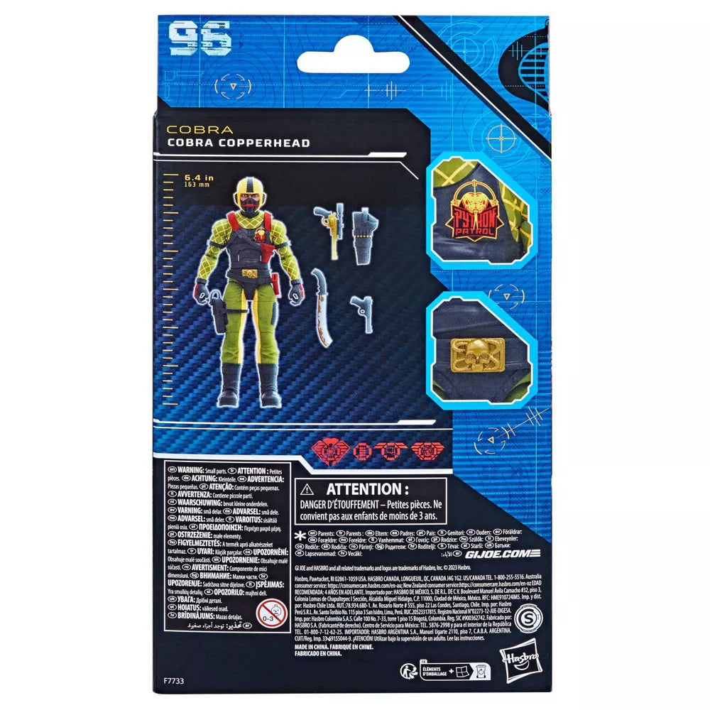 GI Joe Classified Series Cobra Copperhead Action Figure (Python Patrol) Fashions for Home