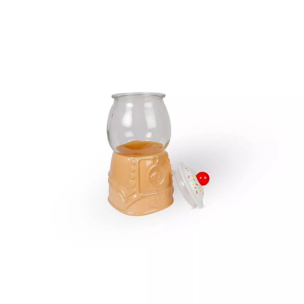 9.5" Glass Ice Cream Gumball Machine Fashions for Home
