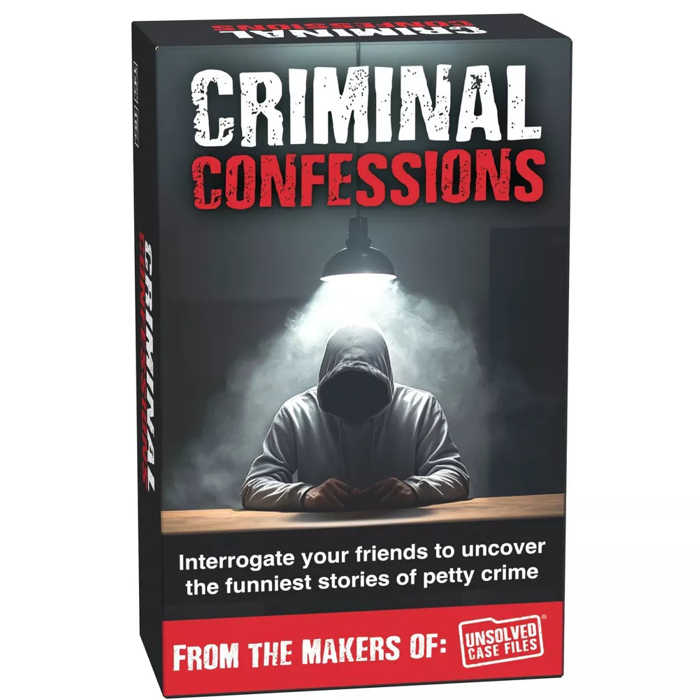 Unsolved Case Files: Criminal Confessions Card Game Fashions for Home