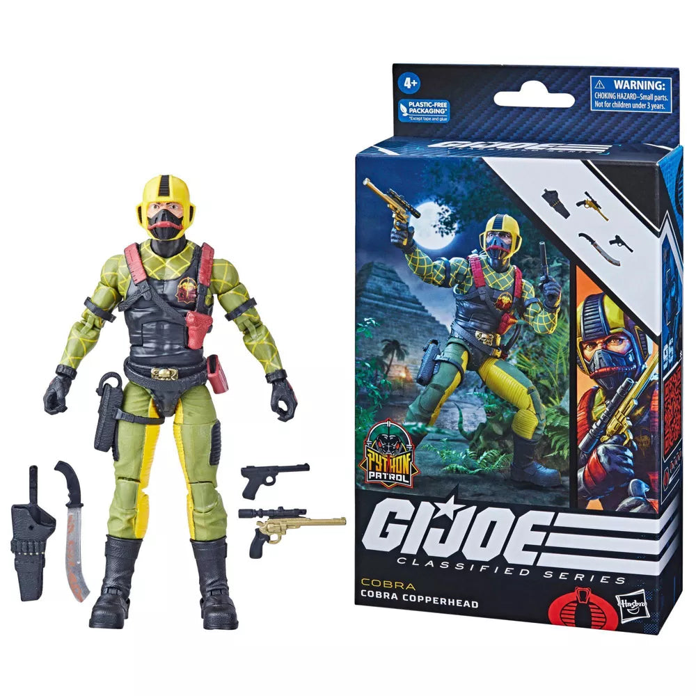 GI Joe Classified Series Cobra Copperhead Action Figure (Python Patrol) Fashions for Home