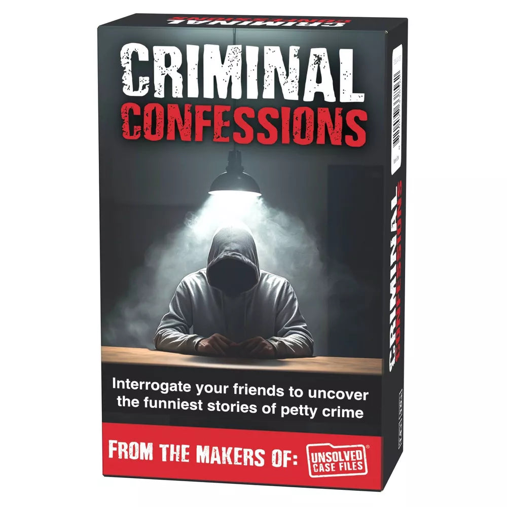 Unsolved Case Files: Criminal Confessions Card Game Fashions for Home