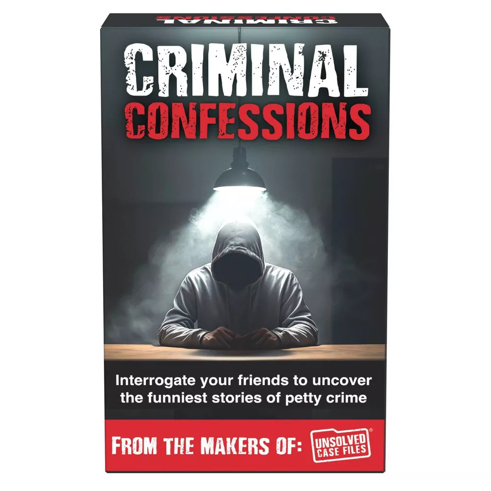 Unsolved Case Files: Criminal Confessions Card Game Fashions for Home
