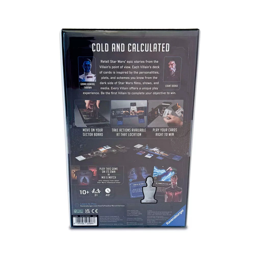 Ravensburger Star Wars Villainous: Cold Tactics Board Game, Strategy & Creative Thinking Fashions for Home