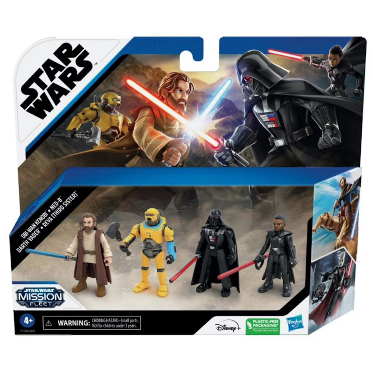 STAR WARS Mission Fleet 2.5-inch Scale Galactic Clash 4pk Toy F5646 Ages 4 and Up Fashions for Home