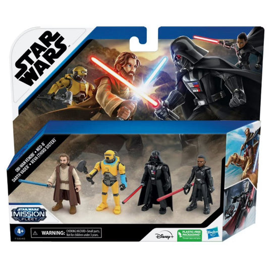 STAR WARS Mission Fleet 2.5-inch Scale Galactic Clash 4pk Toy F5646 Ages 4 and Up Fashions for Home