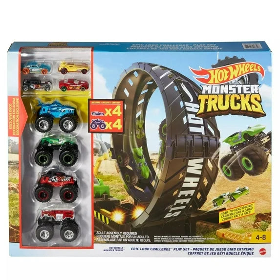 Hot Wheels Monster Truck Epic Loop Challenge Playset Fashions for Home