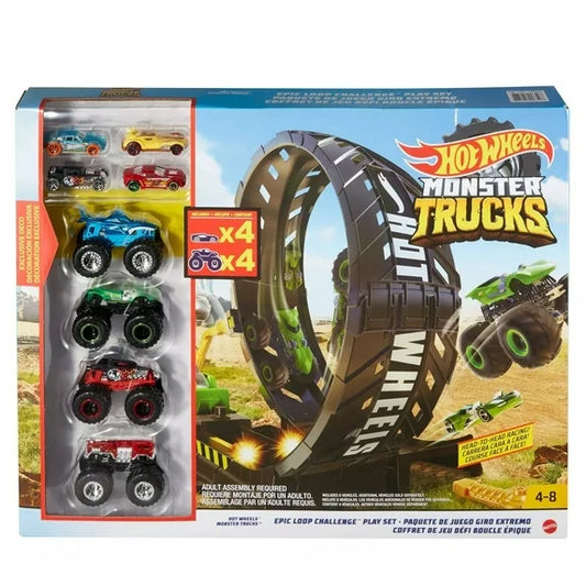 Hot Wheels Monster Truck Epic Loop Challenge Playset Fashions for Home