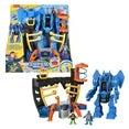 Imaginext DC Super Friends Batman Playset, Command Center with 10-inch Robot, Toddler Toys Ages 3+