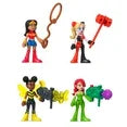 Imaginext DC Super Friends Rivals pack 8-Piece Figures & Accessories Set, Preschool Toys