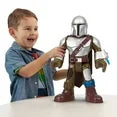 Imaginext STAR WARS The Mandalorian XXL Figure, 16+ Inch Tall Poseable Toy with Launcher - Fashions for Home