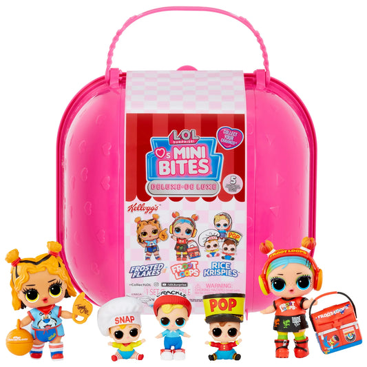 LOL Surprise Loves Mini Sweets S3 Deluxe Kellogg's 4 Dolls - Fashions for Home