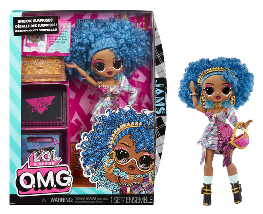 LOL Surprise OMG Jams Fashion Doll with Multiple Surprises and Accessories, Kids Gift Ages 4+