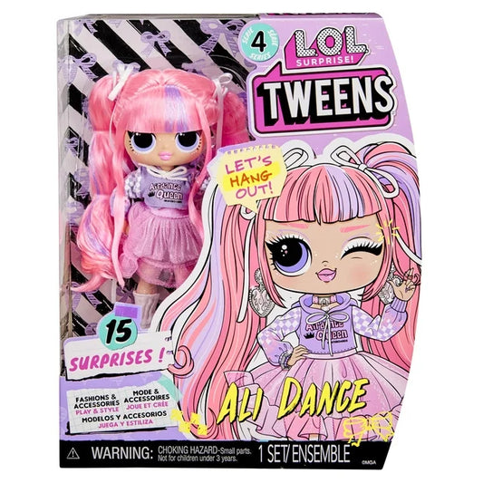 LOL Surprise Tweens Series 4 Fashion Doll Ali Dance with 15 Surprises and Fabulous Accessories, Toy Gift for Kids Ages 4+