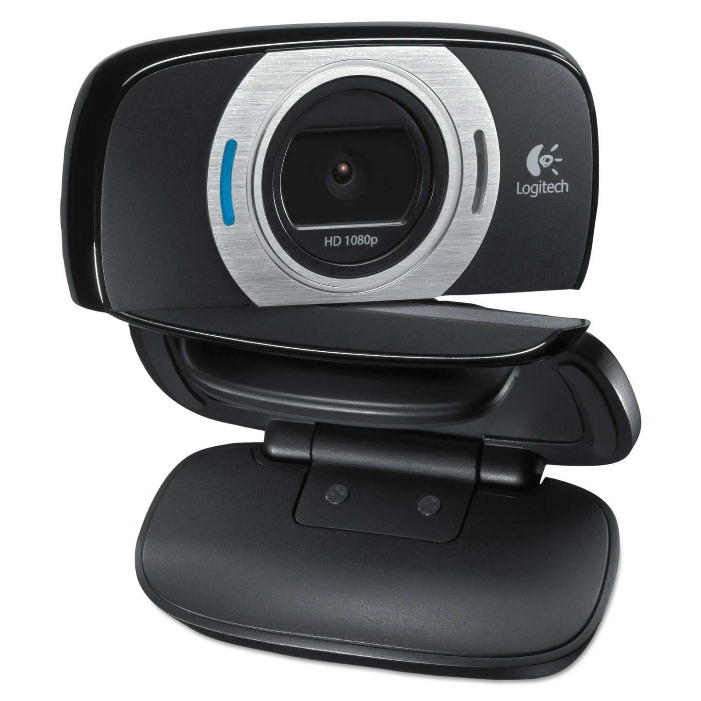 Logitech HD Laptop Webcam C615 with Fold-and-Go Design, 360-Degree Swivel, 1080p Camera Fashions for Home