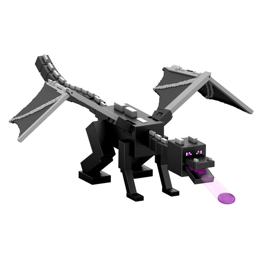 Minecraft Dragon’s Breath Attack Ender Dragon Action Figure with 10 Discs, 20-inch Wingspan Fashions for Home
