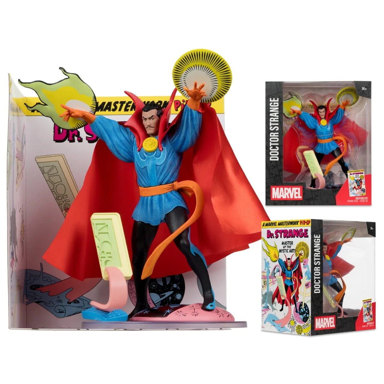 Doctor Strange 1:10th Scale Collectible with Scene (Marvel: Strange Tales #128) - McFarlane Toys Fashions for Home