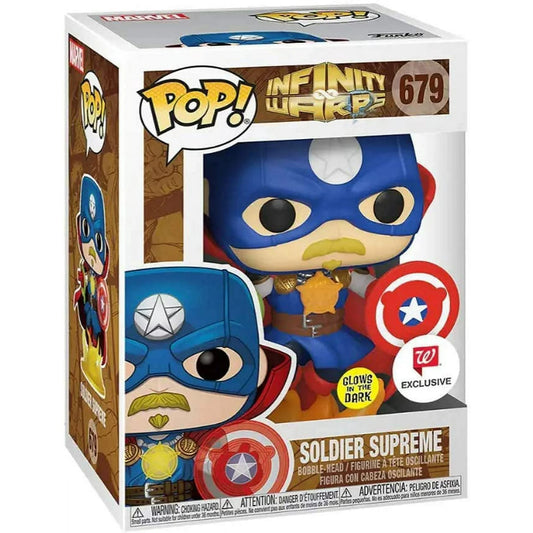 Funko Pop! Infinity Warps Soldier Supreme Bubble-Head Figure Vinyl New with Box