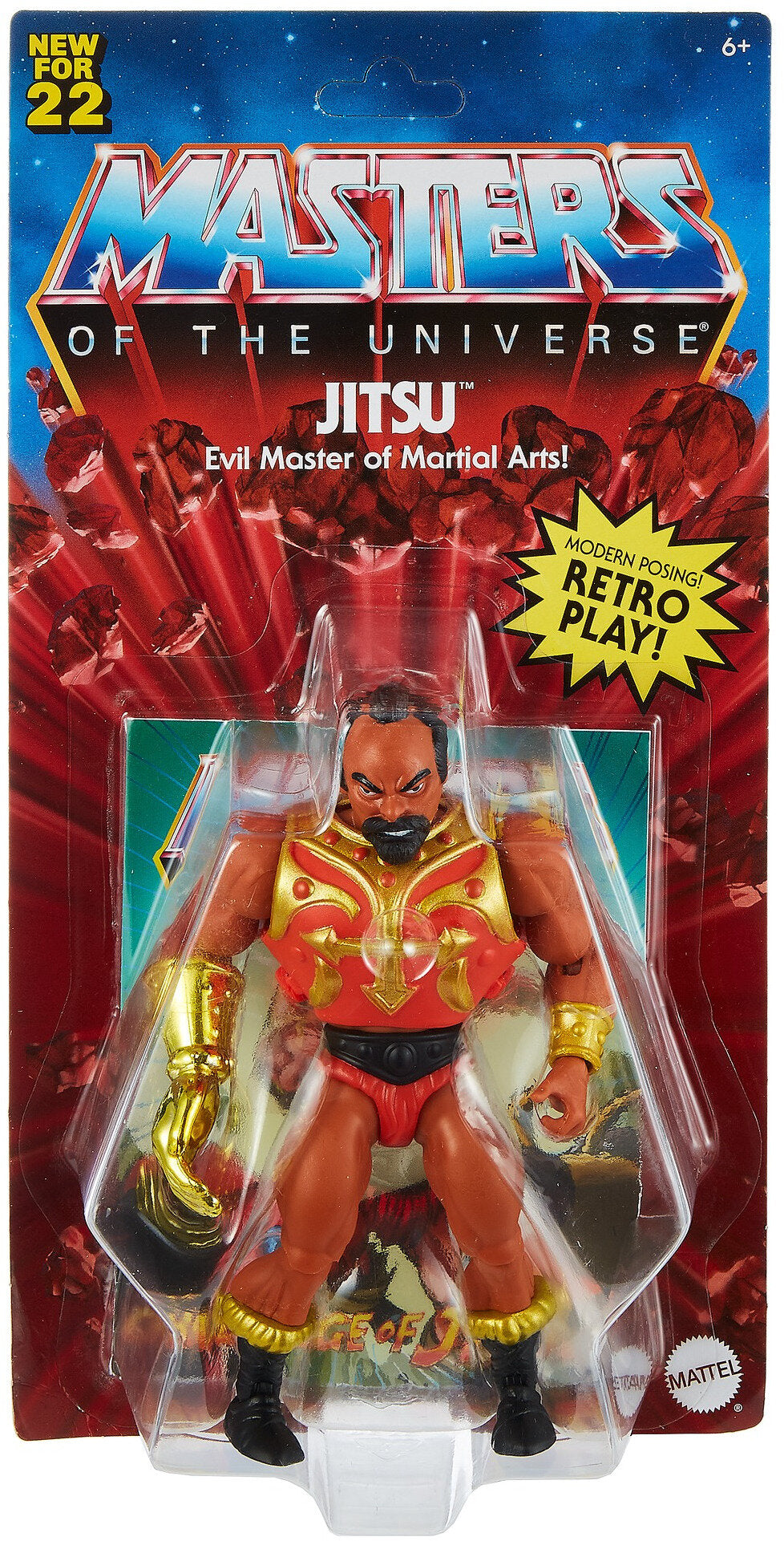 Masters Of The Universe Origins Jitsu Action Figure, MOTU Collectible - Fashions for Home