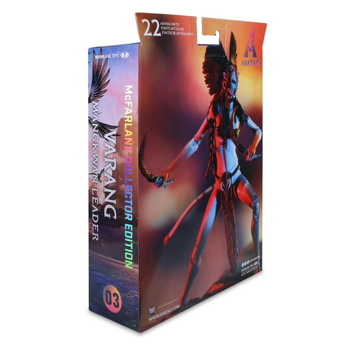 Avatar: Fire and Ash Varang (Mangkwan Leader) 7" Action Figure Collector Edition Fashions for Home
