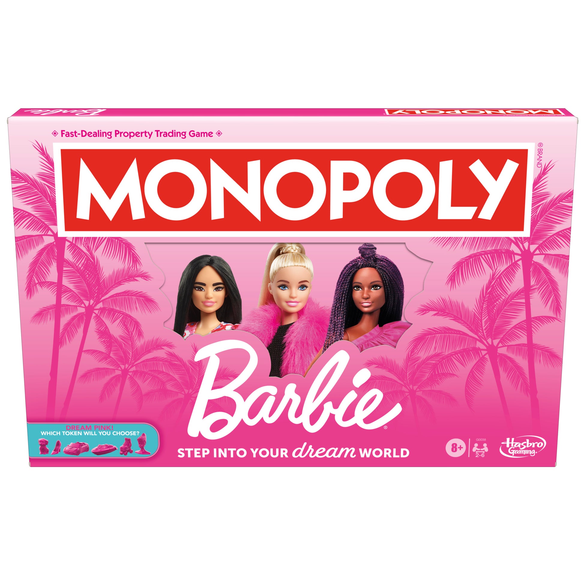 monopoly barbie edition board game family games
