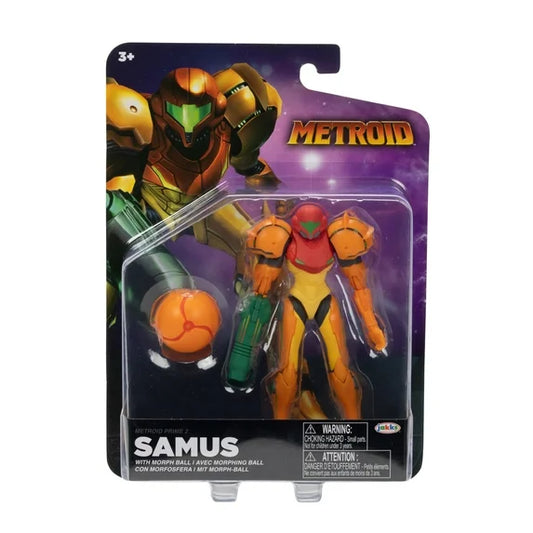 Metroid Prime: 4" Samus Action Figure with Morph Ball Acccessory