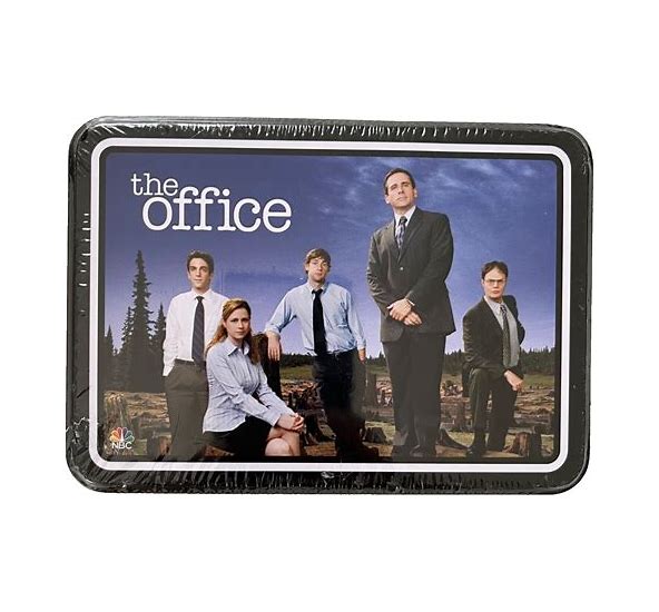 The Office TV Show Special Edition Playing Card Set 2 Decks In Tin Fashions for Home