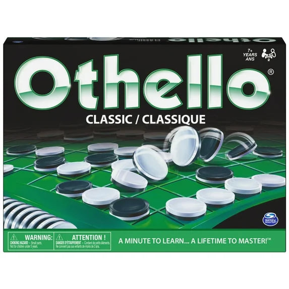 Othello, Strategy Classic 2-Player Family Board Game, for Ages 7+