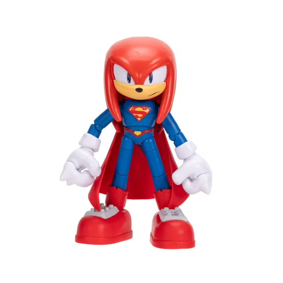 Sonic X DC Knuckles As Superman 5 inch Action Figure Fashions for Home