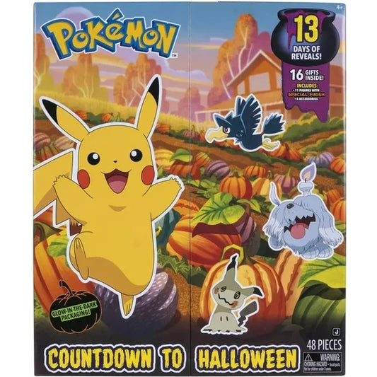 Pokemon 2025 Battle Figure Multi-Pack Countdown to Halloween Advent Calendar (13 Days of Reveals!)