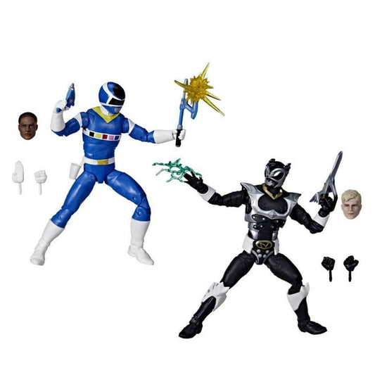 Power Rangers Lightning Collection in Space Blue Ranger Vs. Silver Psycho Ranger